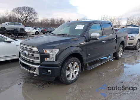 2015 Ford F-150 Platinum из США, поврежденный, VIN 1FTEW1EG2FFB05564